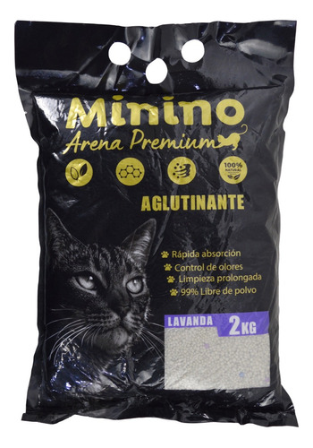 Arena Gato Sanitaria Aglutinante Aroma Premium 2kg X 2kg De Peso Neto