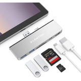 Lention - Hub Usb C 6 En 1 Para Surface Pro 7 Solamente  Con