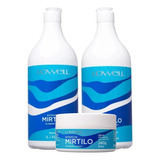 Lowell Mirtilo Kit Sh 1l + Cond 1l - Masc 240ml Grátis