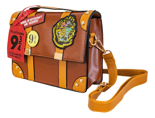 Bolso Maletin Tipo Crossbody Harry Potter Chico Con Seguro. 