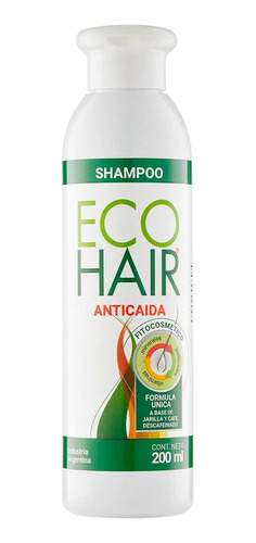 Ecohair Shampoo Anticaída X 200ml Caida De Cabello Eco Hair