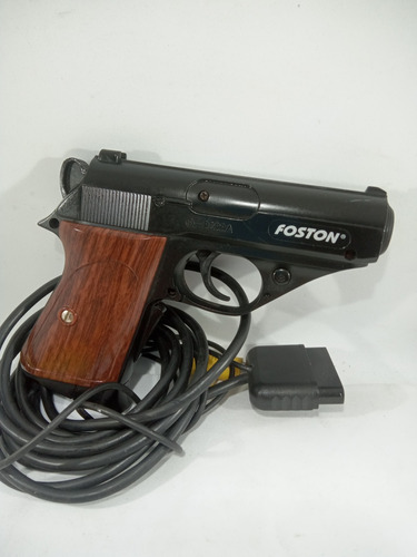 Controle Joystick Pistola Foston Antiga Psone Ps2 Ler Descri