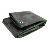 Lona De Camuflaje Impermeable Resistente  Lona Reversible C