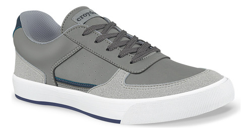 Tenis Moner Gris Para Hombre Croydon