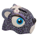 Casco Leopardo Violeta Crazysafety