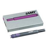 Tinta Violeta Lamy: Caja De 5 Cartuchos T10 Violeta