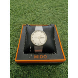 Reloj Mido De Hombre Commander Plateado Leer Descripcion