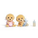 Calico Critters Labrador Amarillo Gemelos