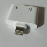 Adaptador Carregador E Fone Microfone Lightning Para iPhone