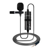 Microfono Gadnic Profesional Corbatero Audio Omnidireccional
