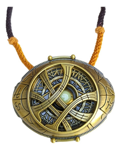 Collar Colgante Ojo De Agamotto Dr Strange Brilla Oscuridad