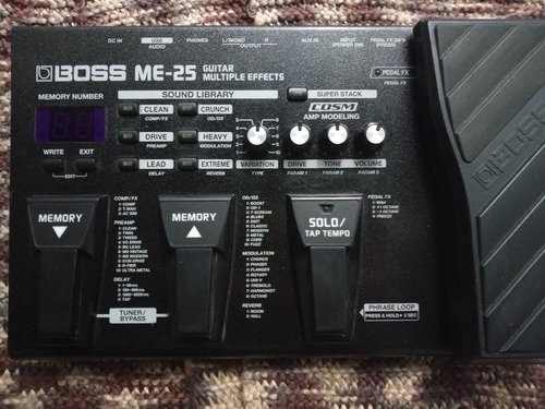 Boss Me25 Pedal / No Fender ,ibánez , Joyo