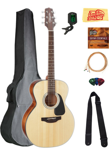 Takamine Guitarra Acústica Gn30 Nex - Paquete Natural Con .
