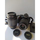 Nikon D5200 18-55mm Vr Kit Dslr Color  Negro