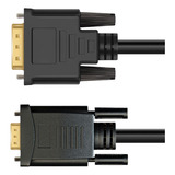 Adaptador De Cable Dvi A Vga 1080p Dvi D A Vga 1 Metro