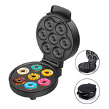 Mini Máquina Para Hacer Donuts, 7 Agujeros, 110 V, Color Negro Precolor