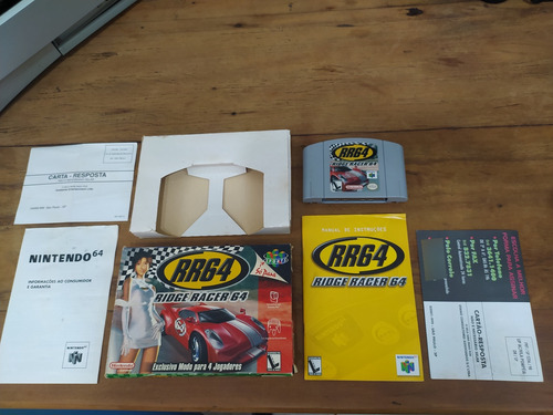 Ridge Racer 64 N64 P/ Nintendo 64 C/ Caixa  Manual Gradiente