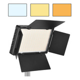 Andoer Kit De Led Video Luz 600pcs Bi-color Regulable Panel