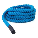 Corda Naval Rope Cross Training 34mm X 8mts Azul Funcional