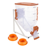 Dispenser Durabox Bancada Para Ração -40 Litros 15kg +brinde