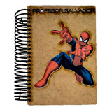 Agenda 2024 Pro Personalizada Spider Man Hombre Araña D127