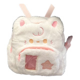 Mochila Sweet Style Cat Con Bonito Estampado Tendy Student