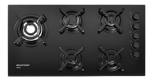 Cooktop 5 Bocas Brastemp Com Quadrichama Bdd85ae