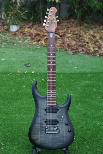 Guitarra Electrica Sterling Jp 157 Satin Black 7 Cuerdas