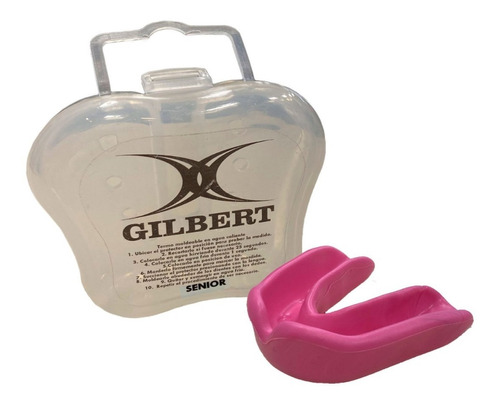 Protector Bucal Gilbert Senior Anatomico Moldeable Box