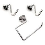 Accesorios Baño  Juego Set  Kit   Acero Inoxidable