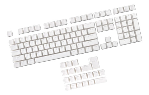 Keycaps 108 Key Branco B 320 Mm X 160 Mm X 30 Mm Branco B