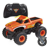 Monster Jam Toro Loco Por Control Remoto, Escala 1:24