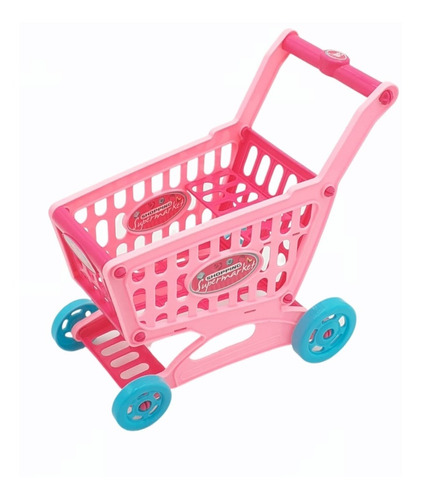 Mini Carrito De Compra Supermercado Armable Juguete Niños