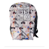 Mochila Escolar Bts - Grupo Musical Bts