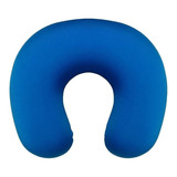 Almofada Viagem Apoio Pescoço Neck Pillow Médio Azul Royal