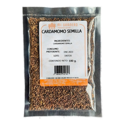 Cardamomo Semilla 100 Gramos | MercadoLibre