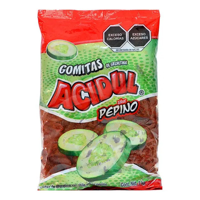 Gomitas Lombriz Pepino Enchilado 1 Kg Acidul | MercadoLibre