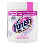 Tira Manchas Vanish Oxi Action Crystal White Roupas Brancas  Em Pó Pote 450 g