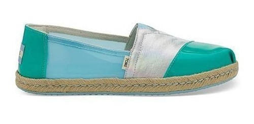 Toms Originales Y Nuevos Pastel Turquesa Traslúcidos Mujer