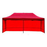 Tenda Gazebo Articulado Sanfonada 3x6 Com Laterais Fechadas 