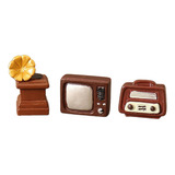 Televisor Coleccionable Modelo 1:6 1:12, Accesorios De