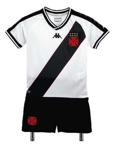 Camisa Vasco Da Gama Infantil Com Shorts