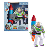 Disney Pixar Toy Story Figura De Acción Buzz Con Cohete 12 