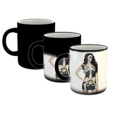 Taza Magica Skulls Esqueleto Bones Huesos Cuerpo Humano M4