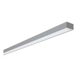 Barra De Led 24w 120cm Super Elegante Discreta Y Accesorios Color Luz Blanca Fria 6500k