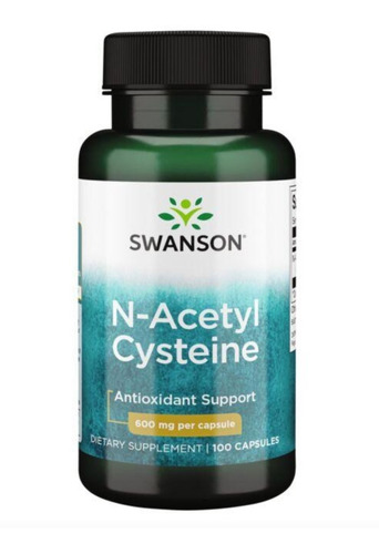 Nac N-acetyl Cysteine 600mg 100cap Para 3 Meses Enviogratis