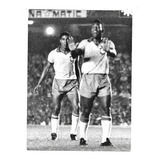 Foto Pelé Original - Brasil 5 X 0 Belgica  (3 Gols De Pelé )