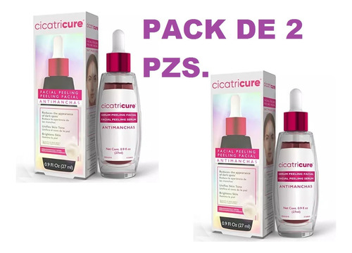 2pzs Exfoliante Facial Antimanchas Cicatricure 27ml 4 Sem.