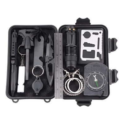 Kit Supervivencia Campal Navaja Reloj Silbato Pluma Militar | MercadoLibre