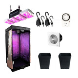 Kit Super Completo Indoor Carpa 80x80 + Led Growtech 400w